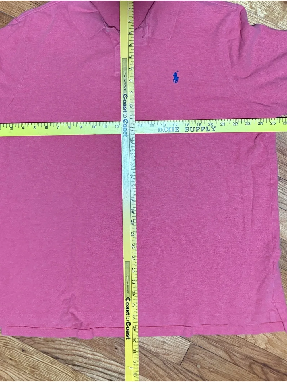 Polo Ralph Lauren Men's XXL 2XL Classic Fit Blue Pink Short Sleeve Shirts Lot 2